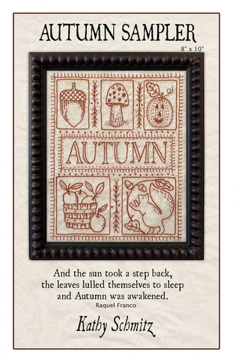 [165907] Kathy Schmitz Studio Autumn Sampler Pattern by Kathy Schmitz KS 2204