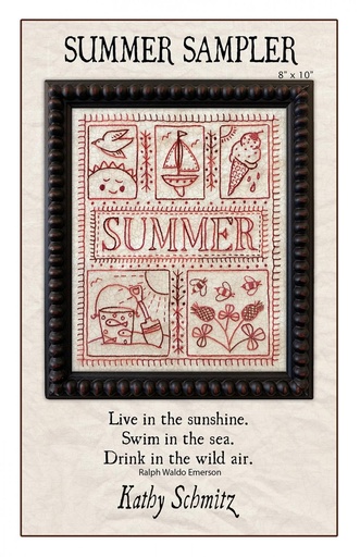 [165908] Kathy Schmitz Studio Summer Sampler Pattern by Kathy Schmitz KS 2205