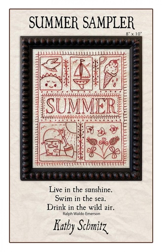 [165908] Kathy Schmitz Studio Summer Sampler Pattern by Kathy Schmitz KS 2205