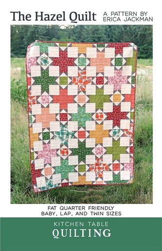 [166586] Kitchen Table Quilting The Hazel Quilt Pattern by Erica Jackman KTQ 137