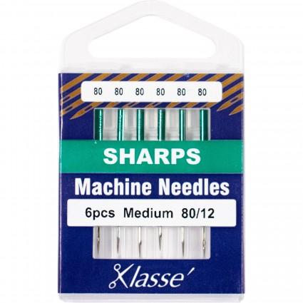 [154866] Klasse Sharps Needles Size 80/12 6 Count package TACAA51050-80