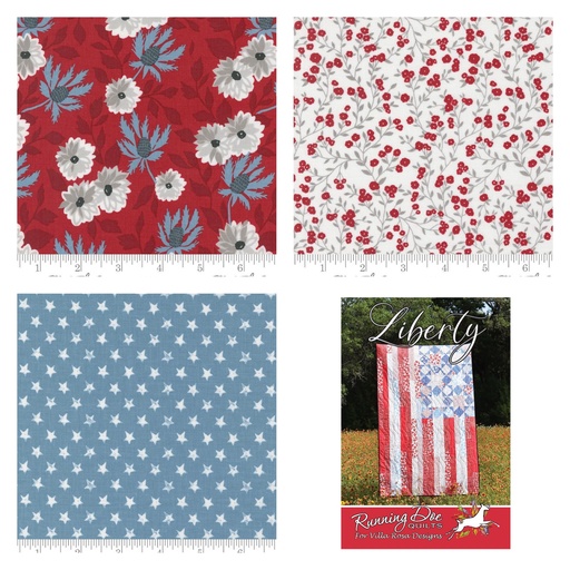 [170134] Liberty Old Glory Quilt Kit