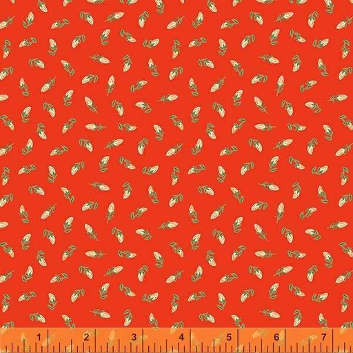 [163808] Windham Fabrics Farm Fresh by Kelly Angelovic Flower Buds 53217 11 Tomato