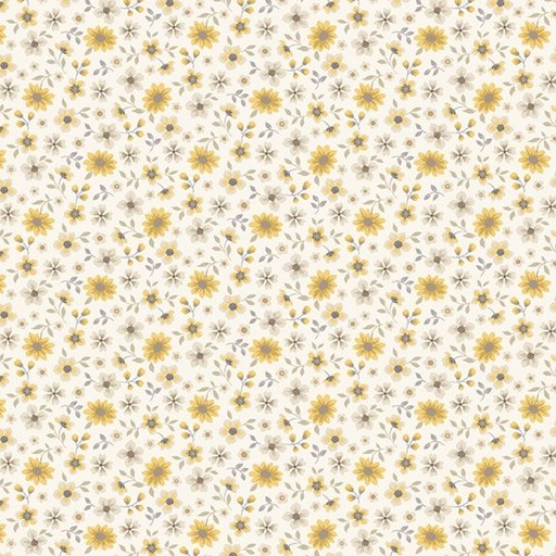 [169953] Marcus Fabrics Honeycomb Gardens  R210784D Cream