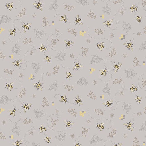 [169959] Marcus Fabrics Honeycomb Gardens  R210786D Gray