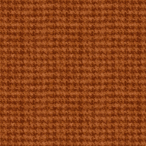 [155977] Maywood Studio Woolies Flannel by Bonnie Sullivan Houndstooth MASF 18503-O2 Orange