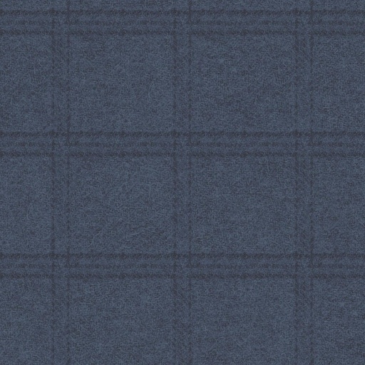 [155968] Maywood Studio Woolies Flannel by Bonnie Sullivan Tartan Grid MASF 18511-N Navy