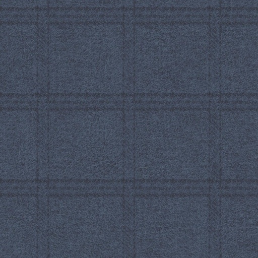 [155968] Maywood Studio Woolies Flannel by Bonnie Sullivan Tartan Grid MASF 18511-N Navy