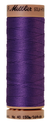 [100471] Mettler Silk Finish 40 wt Cotton Thread 164 Yds 9136-0030 Iris Blue