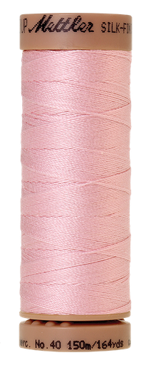 [100478] Mettler Silk Finish 40 wt Cotton Thread 164 Yds 9136-0085 Parfait Pink