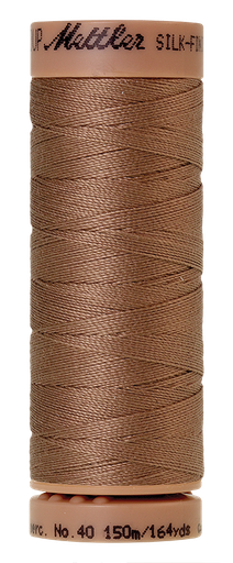 [100455] Mettler Silk Finish 40 wt Cotton Thread 164 Yds 9136-0280 Walnut