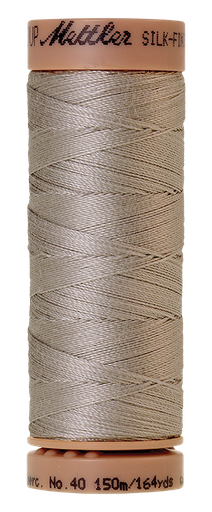 [100454] Mettler Silk Finish 40 wt Cotton Thread 164 Yds 9136-0331 Ash Mist