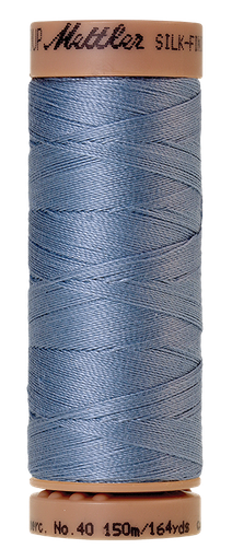 [100450] Mettler Silk Finish 40 wt Cotton Thread 164 Yds 9136-0350 Summer Sky