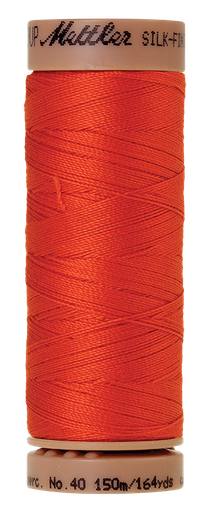 [100464] Mettler Silk Finish 40 wt Cotton Thread 164 Yds 9136-0450 Paprika