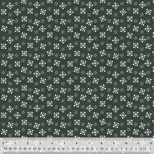 [167960] Windham Fabrics Happy Pawlidays by Jill McDonald Furry Flurries 53553 2 Soft Black