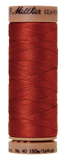 [100442] Mettler Silk Finish 40 wt Cotton Thread 164 Yds 9136-1074 Brick