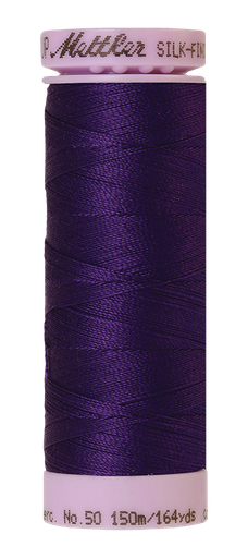 [103729] Mettler Silk Finish 50 wt Cotton Thread 164 Yds 9105-0046 Deep Purple