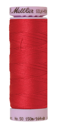 [102446] Mettler Silk Finish 50 wt Cotton Thread 164 Yds 9105-0102 Poinsettia