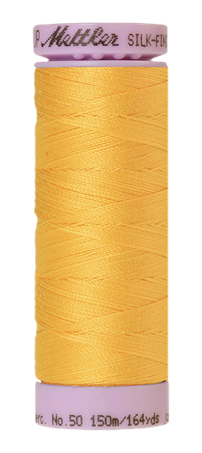 [101762] Mettler Silk Finish 50 wt Cotton Thread 164 Yds 9105-0120 Summer Sun