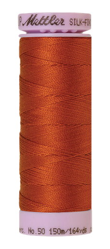 [136450] Mettler Silk Finish 50 wt Cotton Thread 164 Yds 9105-0163 Copper