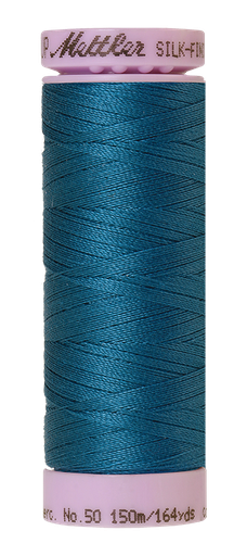 [115050] Mettler Silk Finish 50 wt Cotton Thread 164 Yds 9105-0483 Dark Turquoise