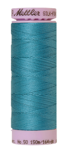 [103876] Mettler Silk Finish 50 wt Cotton Thread 164 Yds 9105-0722 Glacier Blue