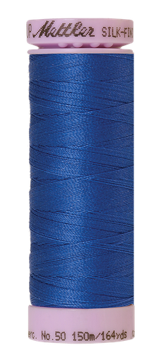 [104784] Mettler Silk Finish 50 wt Cotton Thread 164 Yds 9105-0815 Cobalt Blue