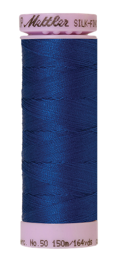 [106302] Mettler Silk Finish 50 wt Cotton Thread 164 Yds 9105-0816 Royal Navy