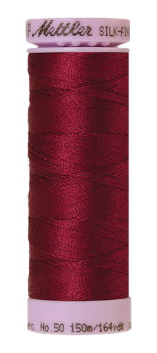 [107449] Mettler Silk Finish 50 wt Cotton Thread 164 Yds 9105-0869 Pomegranate