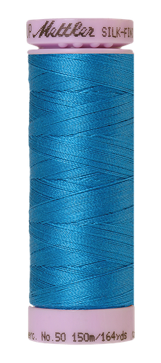 [108241] Mettler Silk Finish 50 wt Cotton Thread 164 Yds 9105-0999 Carribean Sea