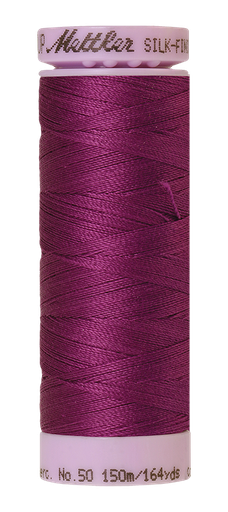 [135824] Mettler Silk Finish 50 wt Cotton Thread 164 Yds 9105-1062 Purple Passion