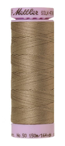 [111510] Mettler Silk Finish 50 wt Cotton Thread 164 Yds 9105-1228 Khaki