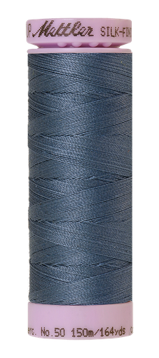 [135816] Mettler Silk Finish 50 wt Cotton Thread 164 Yds 9105-1275 Stormy Sky