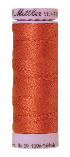 [106669] Mettler Silk Finish 50 wt Cotton Thread 164 Yds 9105-1288 Reddish Ochre