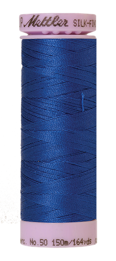 [106300] Mettler Silk Finish 50 wt Cotton Thread 164 Yds 9105-1303 Royal Blue