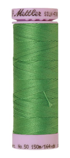 [107302] Mettler Silk Finish 50 wt Cotton Thread 164 Yds 9105-1314 Vibrant Green