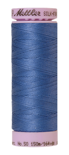 [135829] Mettler Silk Finish 50 wt Cotton Thread 164 Yds 9105-1464 Tufts Blue