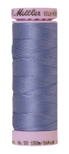 [135808] Mettler Silk Finish 50 wt Cotton Thread 164 Yds 9105-1466 Cadet Blue