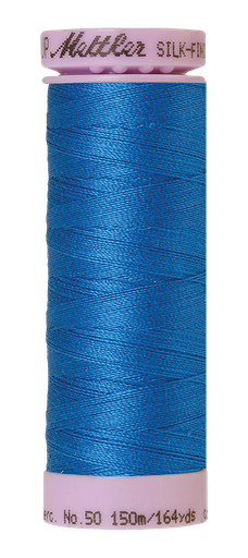 [135806] Mettler Silk Finish 50 wt Cotton Thread 164 Yds 9105-2049 French Blue