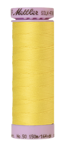 [104314] Mettler Silk Finish 50 wt Cotton Thread 164 Yds 9105-3507 Lemon Zest