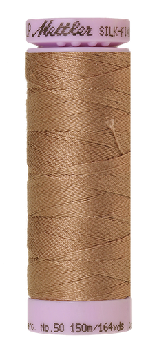 [109150] Mettler Silk Finish 50 wt Cotton Thread 164 Yds 9105-3566 Praline