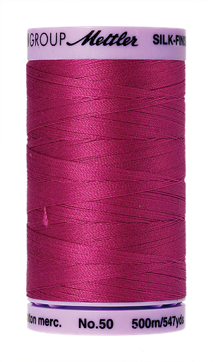 [138367] Mettler Silk Finish 50 wt Cotton Thread 547 Yds 9104 1417 Peony