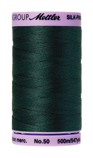 [106672] Mettler Silk Finish 50 wt Cotton Thread 547 Yds 9104-0655 Bayberry