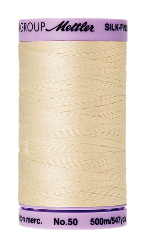 [135635] Mettler Silk Finish 50 wt Cotton Thread 547 Yds 9104-0778 Muslin