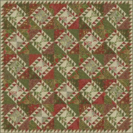 [147997] Miss Rosie's Quilt Company Glad Tiding Quilt Pattern RQC 146G