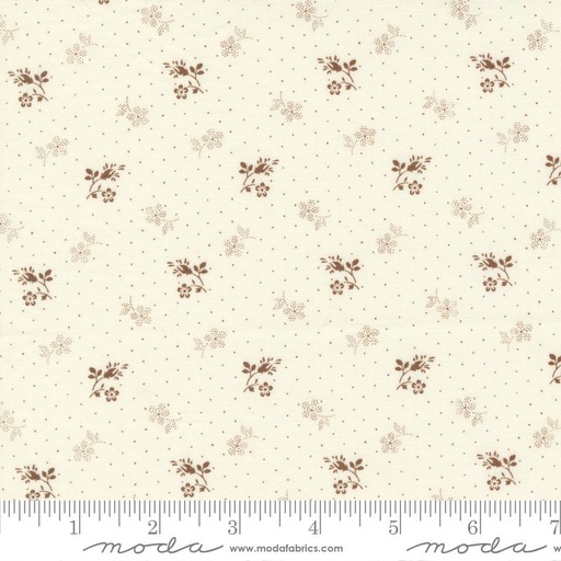 [166384] Moda Fabrics Amelias Blues by Betsy Chutchian Bloomers 31655 13 Ivory Chocolate