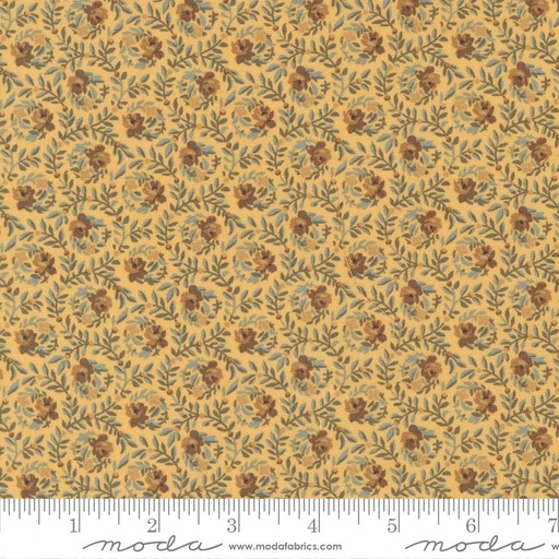 [166379] Moda Fabrics Amelias Blues by Betsy Chutchian Seneca Falls 31653 16 Goldenrod