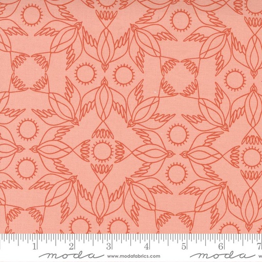 [165652] Moda Fabrics Birdsong by Gingiber Kaleidoscope Bird 48355 11 Raven