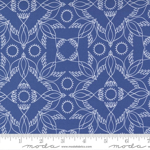 [165654] Moda Fabrics Birdsong by Gingiber Kaleidoscope Bird 48355 13 Cardinal