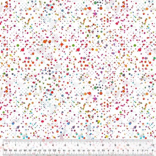 [166999] Windham Fabrics Catsville Digital Print by Gareth Lucas Splatter 53484D-1 Light